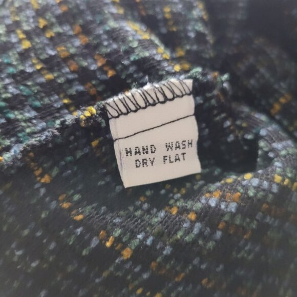 Alfred Dunner Jacket Coat Button Front Shoulder Pad Green Women Plus 18W - Picture 9 of 11